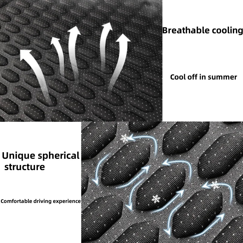 Car Summer 3D Bumps Breathable Cool Seat Cushion