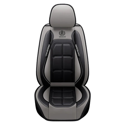 Car Luxury Pu Leather Universal Auto Front Seat Protective Seat Cushion