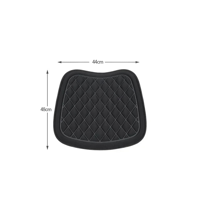 Car Driver Comfort Memory Foam Non-Slip Rubber Vehicles Office Seat Cover