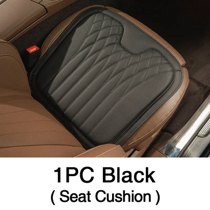 Car Seat Breathable Leather Waist Cushion Protector
