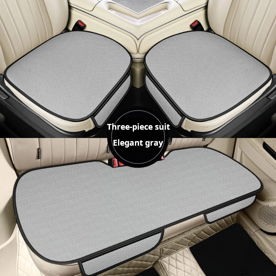 Summer Cool  Car Seat Cool Breathable  Fabric Cushion Set