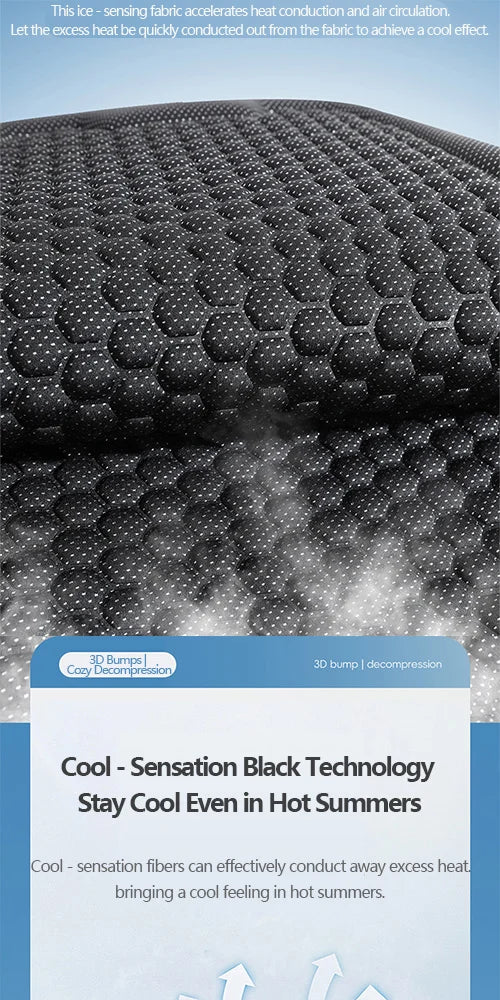 1pc Car Seat Cushion - All-Season Comfortable & Breathable, Office Chair Cushion