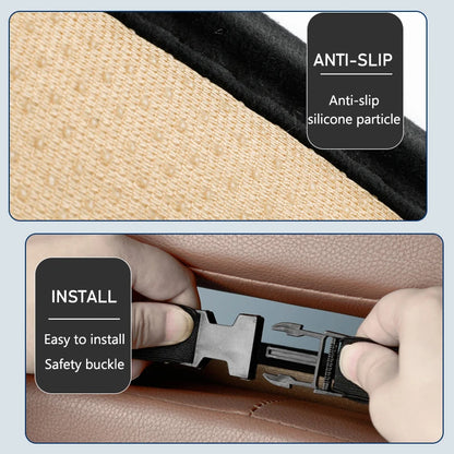 Car Heated Seat Cover 12/24V 30‘ Fast Heating Seat Cushion Universal Car Heater