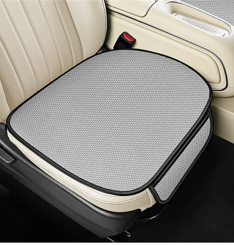 Car Summer Cool Breathable Fabric Front Rear Seat Cushion