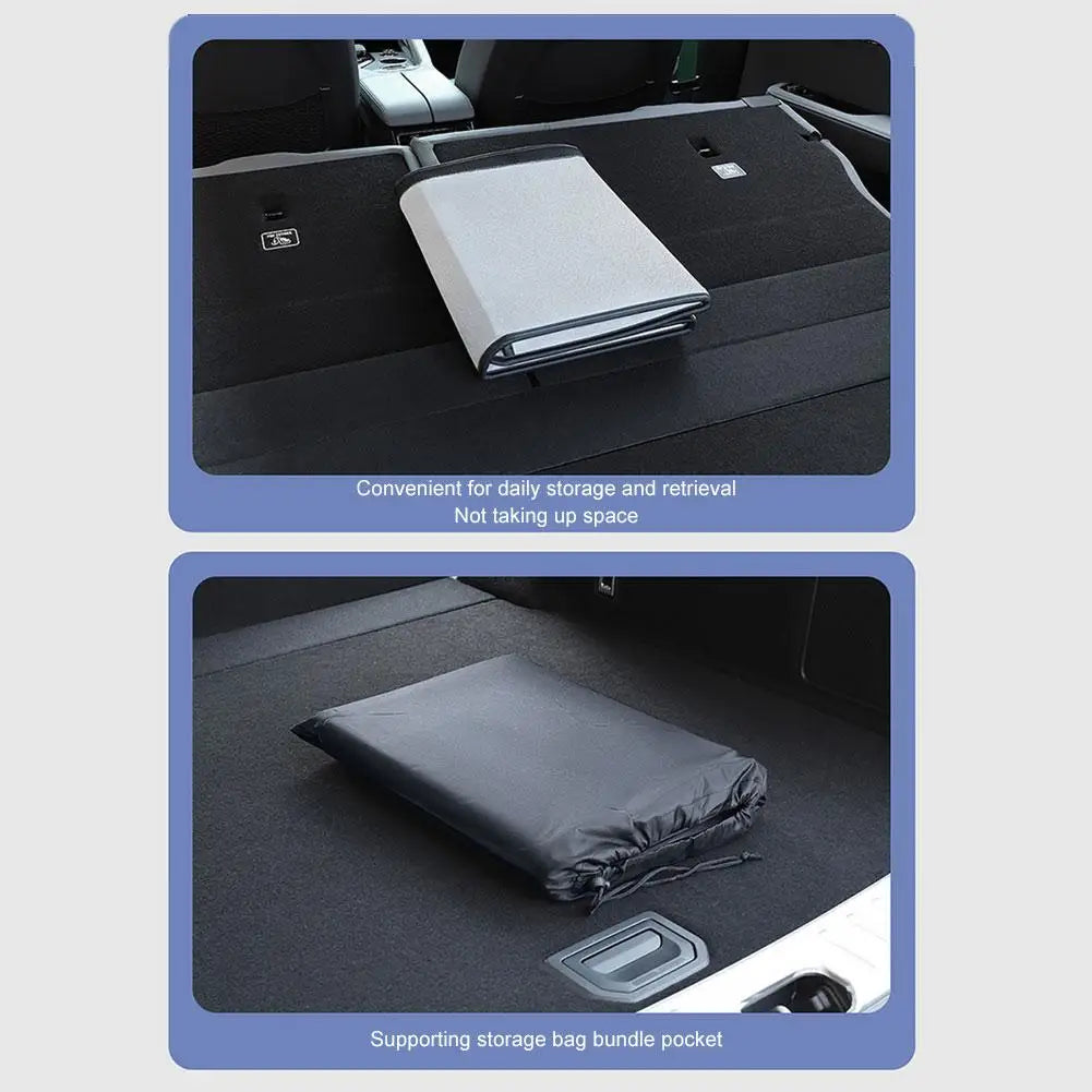 Bed Car Hood Protection SUV Car In Car Rear Seat Sleeping Mat Folding Extension Board