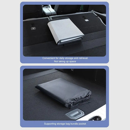 Bed Car Hood Protection SUV Car In Car Rear Seat Sleeping Mat Folding Extension Board