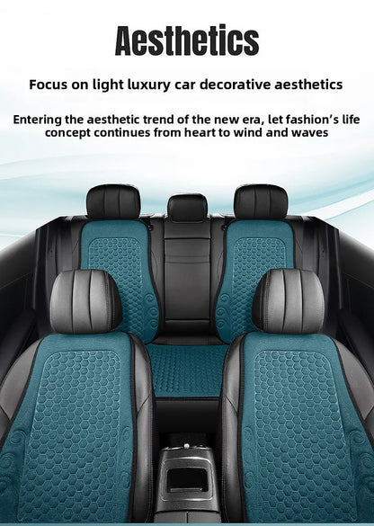 Car Breathable Fabric Universal Seat  Semi-enclosed Cushion