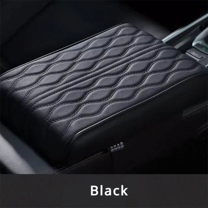 Car Armrest Boost Pad Heighten Leather Protection Cushion