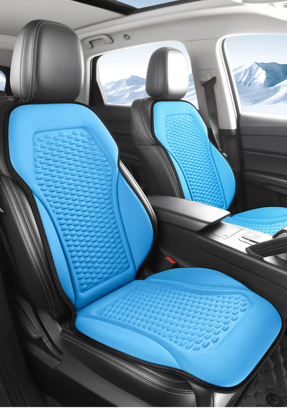3D Textured Breathable Cooling Summer Car Seat Cushions