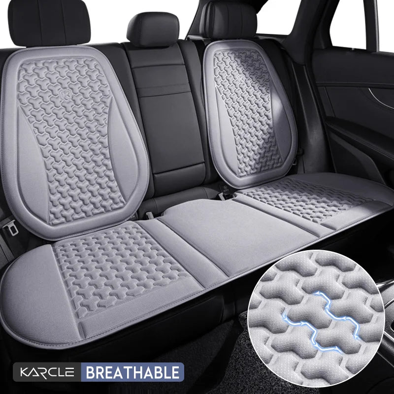 Car Seat Summer 3D Breathable Ice Silk Convex Cushion