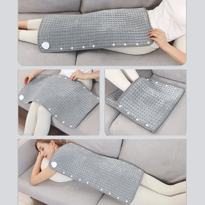 Electric Blanket 9-level Adjustment Warming Mattress 4-Speed Timing Automatic Heating Pad