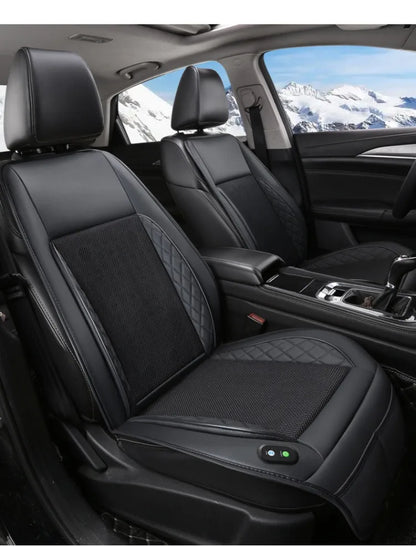 Car 12V/24V Universal Ventilated Seat Cooling 12 Fans Cushion