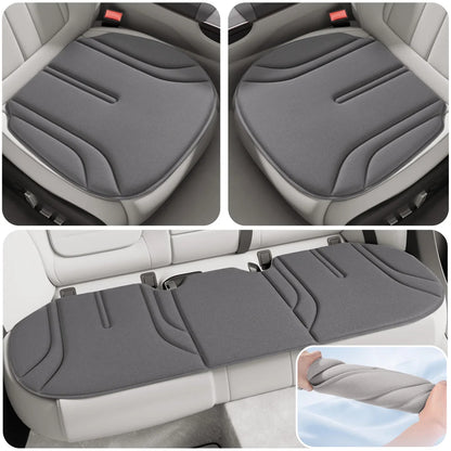 Car Universal Breathable Foam High-elastic Universal Seat Cushion 3 Pcs Set