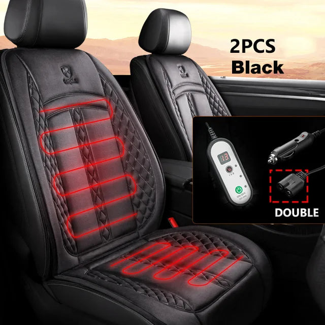 12V/24V Car Seat Heater 120CM Lengthen Heated Car Seat Cover  Warm Car Heating Mat