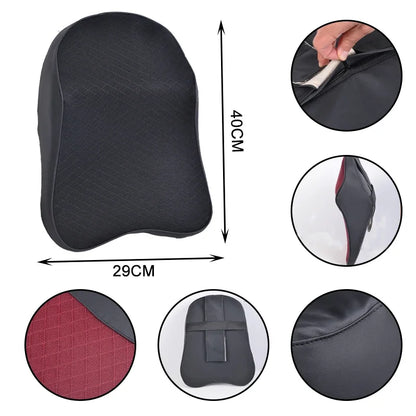 Car Neck Pillow Adjustable 3D Memory Foam Headrest Travel Pillow