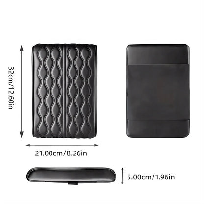 Car Armrest Boost Pad Heighten Leather Protection Cushion