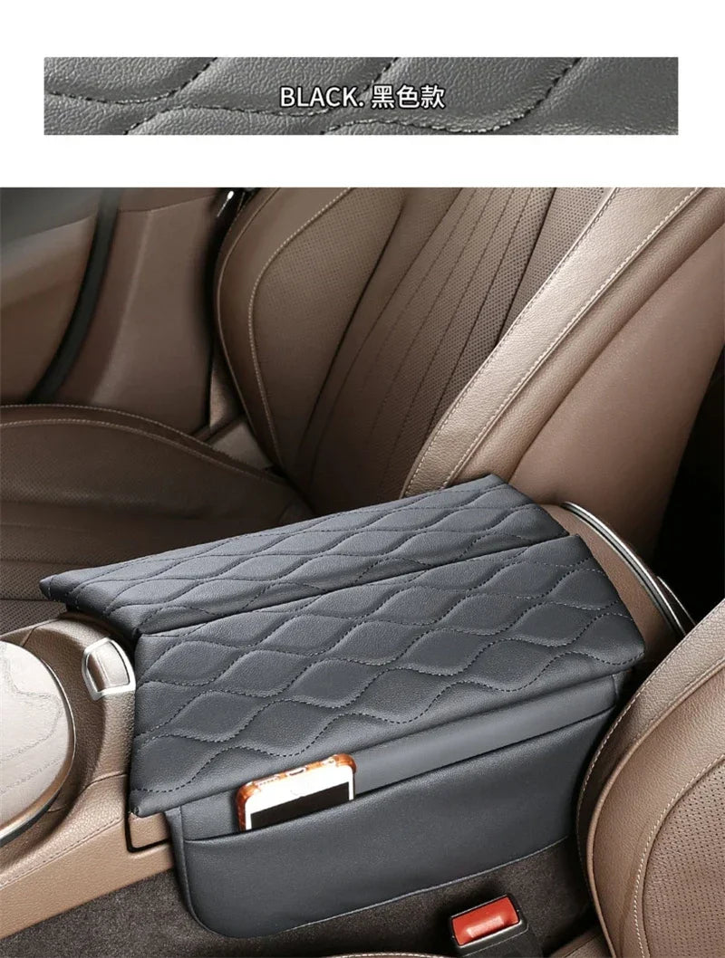 Car Center Console Armrest Box Cover Pad Organizer For Mercedes Benz