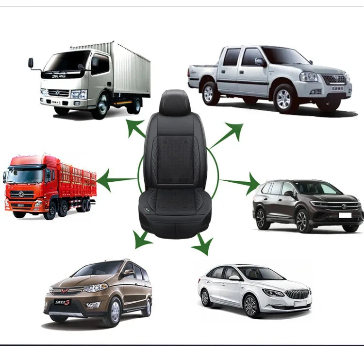 Car 12V/24V Universal Ventilated Seat Cooling 12 Fans Cushion