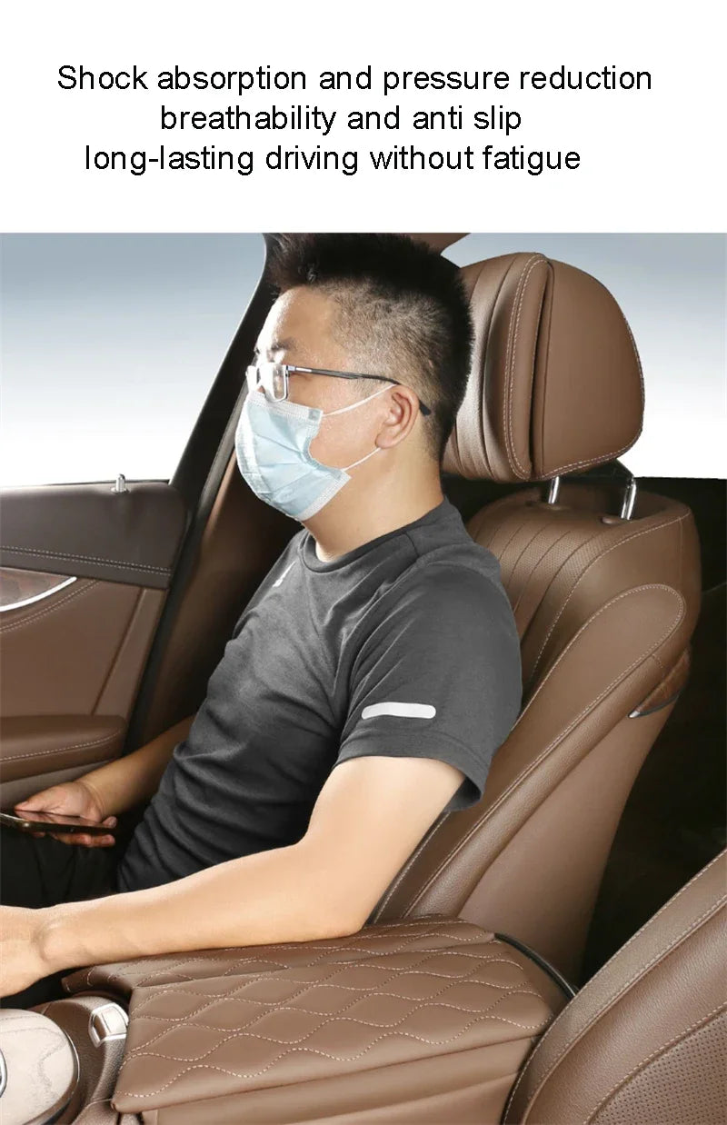 Car Center Console Armrest Box Cover Pad Organizer For Mercedes Benz E Class
