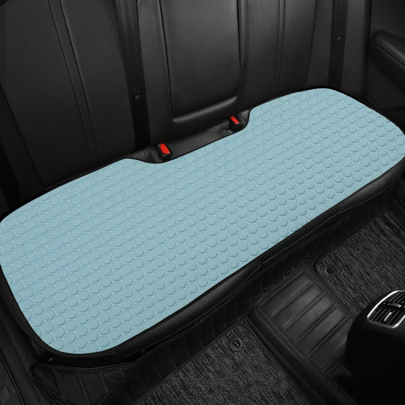 Car Summer Breathable Linen 3D Ice Silk Cushion 3 Pcs