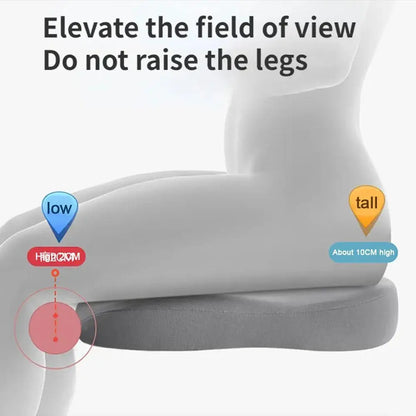 Car Booster Heightening Boost Mat Breathable Portable Seat Cushion