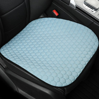 Car Summer Breathable Linen 3D Ice Silk Cushion 3 Pcs