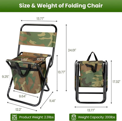 Camping Portable Foldable Fishing Camping Lightweight Folding Chair