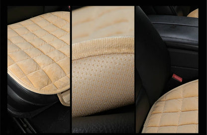 Car Universal Winter Warm Seat Anti-slip Front Chair Seat Breathable Cushion