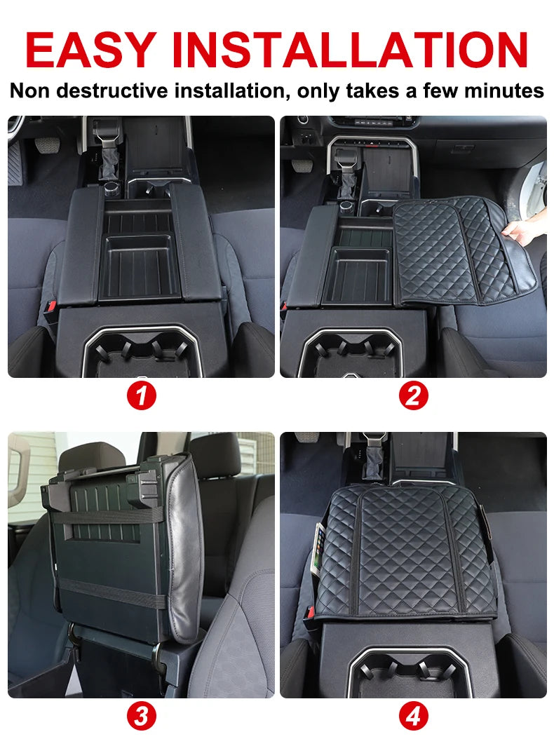 Car Center Console Armrest Box Cover Protection Pad