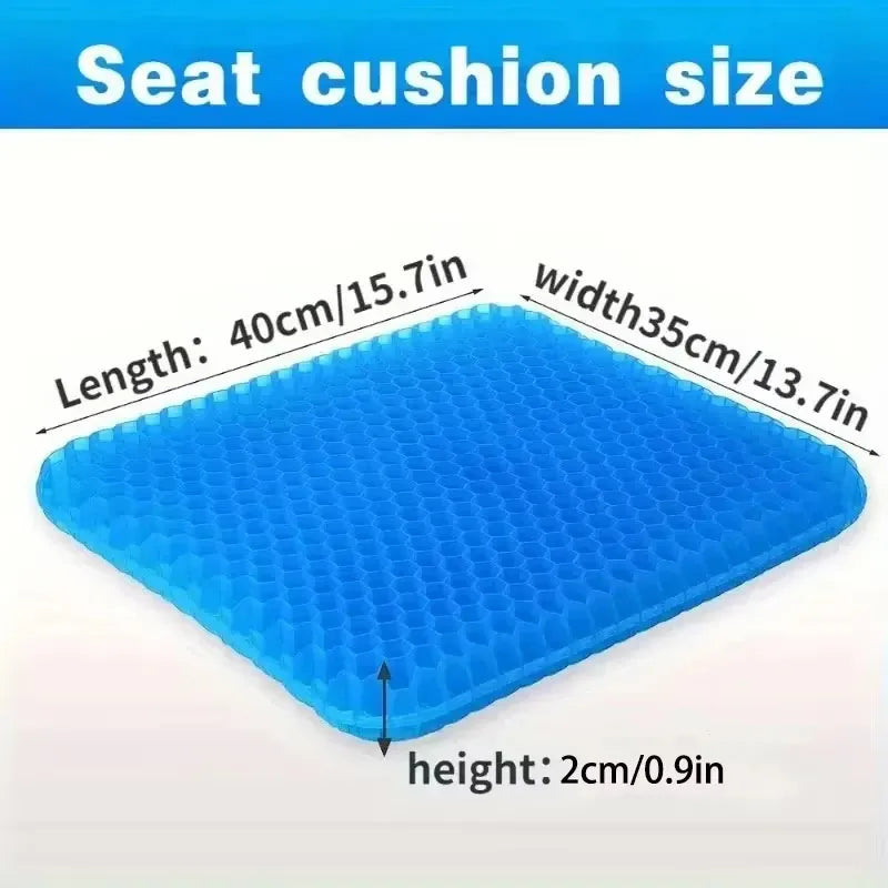 Car Gel Seat Summer Compress Soft Breathable Cushion