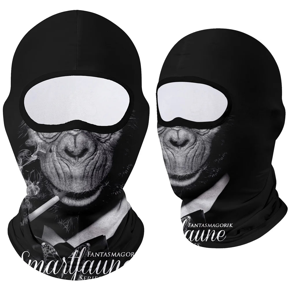Motorcycle Face Mask Clown Ghost Skull Breathable Windproof UV Sun Dust Protective Mask