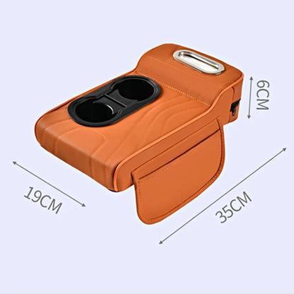 Car Center Armrest Box Elevator Pad Multi-Function Tissue Box Organizer