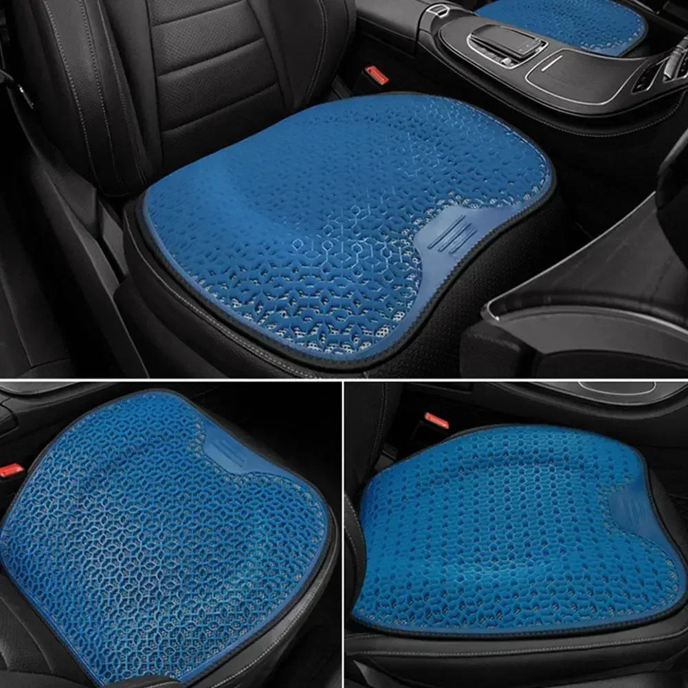 Car Gel Summer Cool Memory Foam Seat Cushion Backrest Universal Cushion