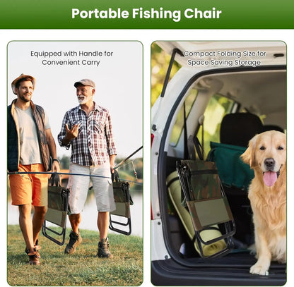 Camping Portable Foldable Fishing Camping Lightweight Folding Chair