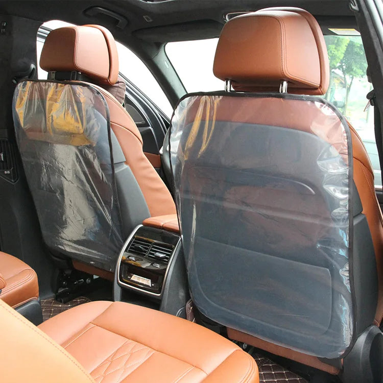 Car Auto Anti Kick Mat Seat Back Anti-dirty  PVC Protection