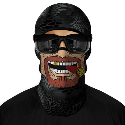 Motorcycle Full Face Sun Protection Lining Summer Breathable Skull Halloween Masks