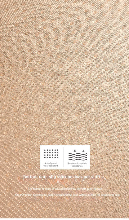 Car Summer Cool Breathable Fabric Front Rear Seat Cushion