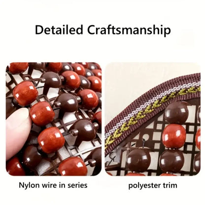 Car Wooden Bead Universal Physical Cooling Cushion