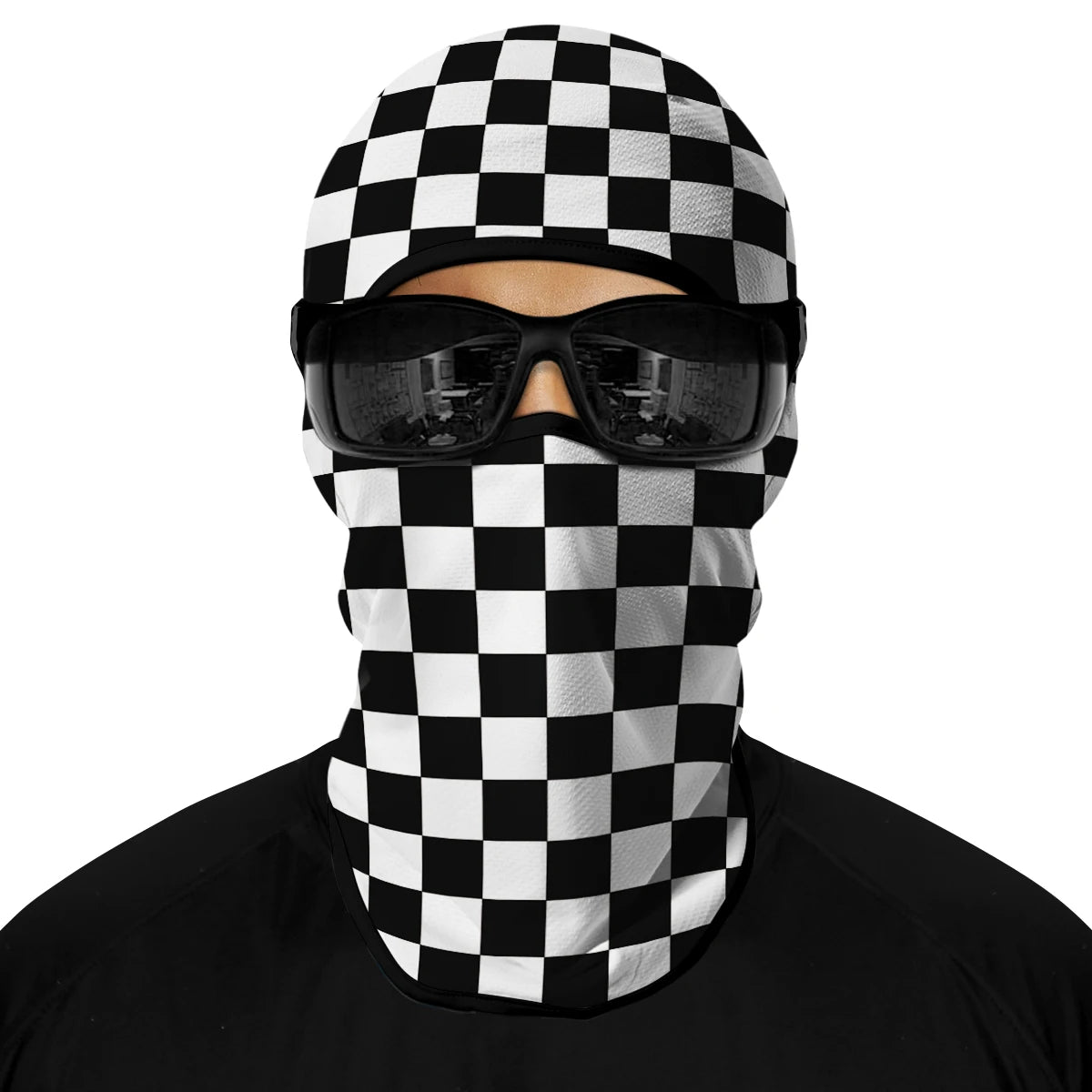 Motorcycle Full Face Sun Protection Lining Summer Breathable Skull Halloween Masks