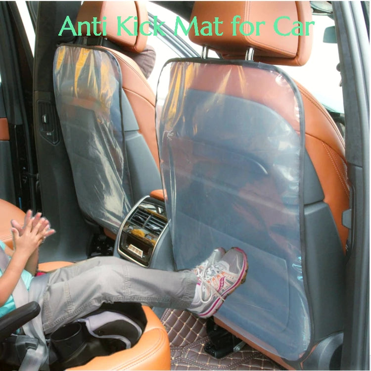 Car Auto Anti Kick Mat Seat Back Anti-dirty  PVC Protection