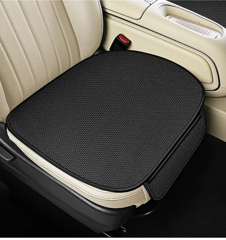 Car Summer Cool Breathable Fabric Front Rear Seat Cushion