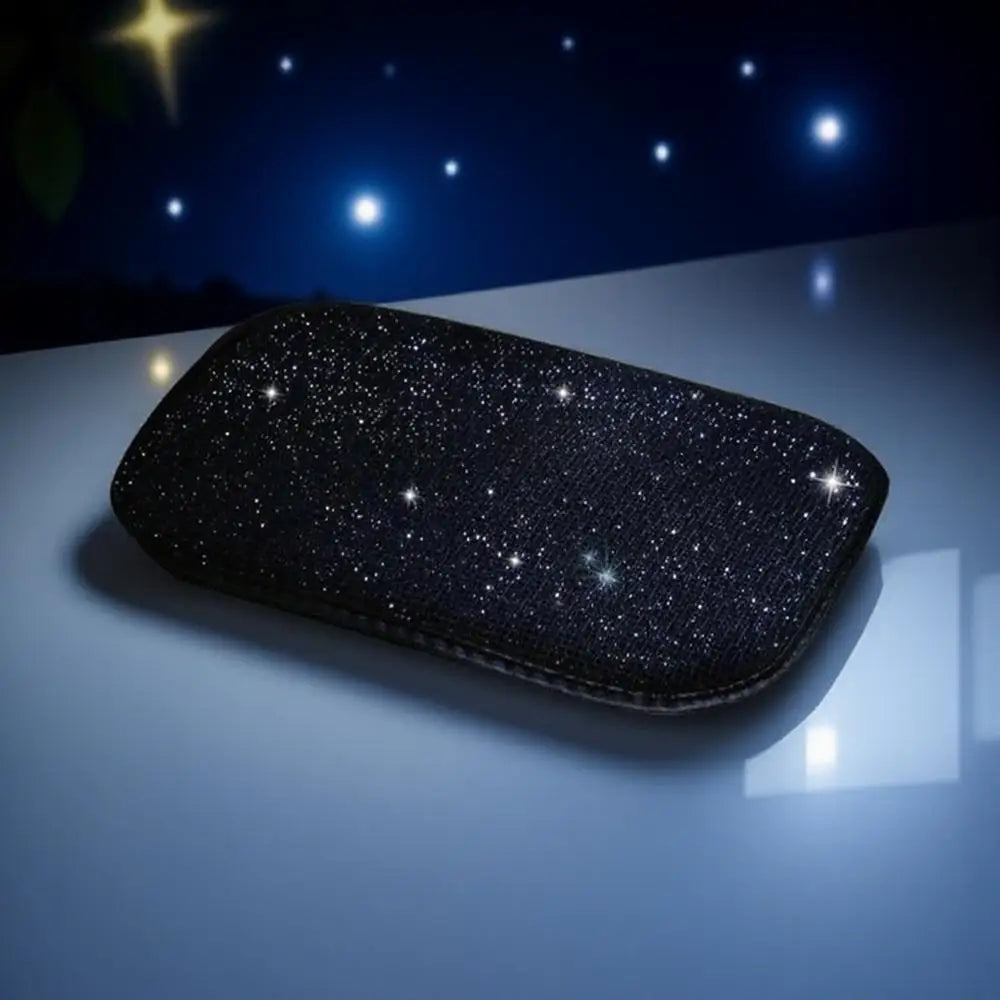 Car Diamond Studded Interior Protection Soft Comfortable Armrest Pad