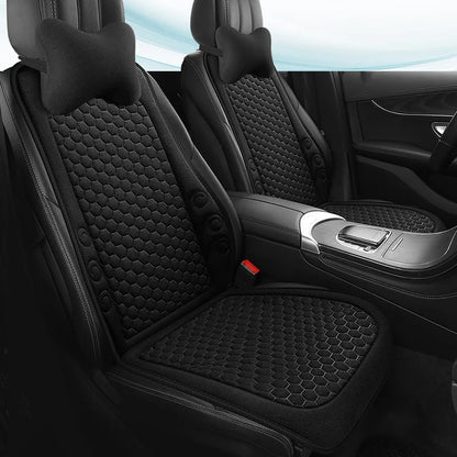 Car Breathable Fabric Universal Seat  Semi-enclosed Cushion