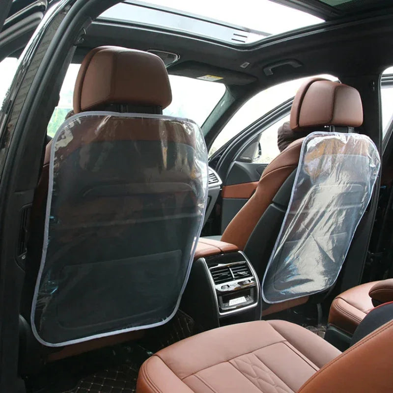 Car Auto Anti Kick Mat Seat Back Anti-dirty  PVC Protection