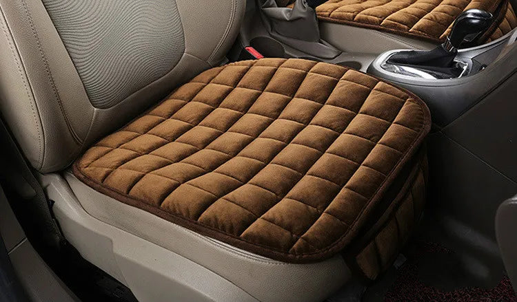Car Universal Winter Warm Seat Anti-slip Front Chair Seat Breathable Cushion