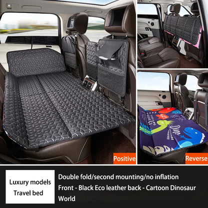 Car Non-inflatable Back Seat Folding Safety Mattress Travelling Mattress
