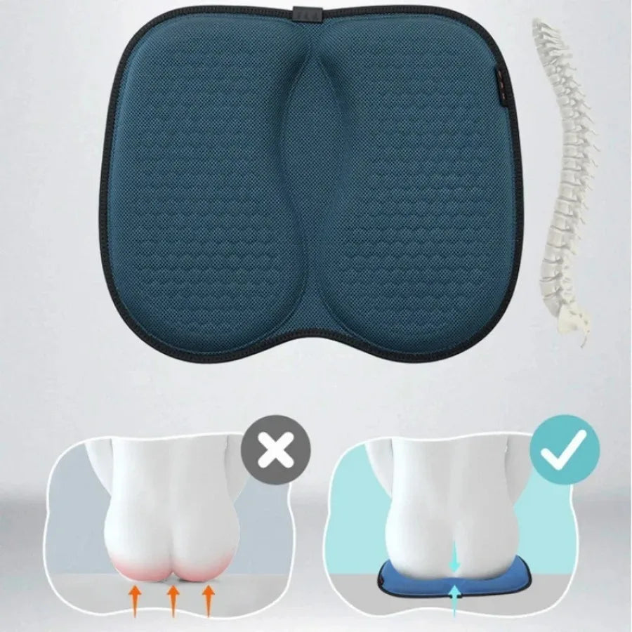Car Summer Seat Breathable Cooling Ventilation Gel Pad Cushion