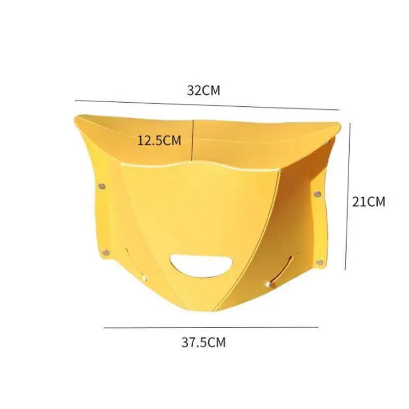 Outdoor Camping Folding Stool Plastic Chair Easy Carry Mini Seat Chair