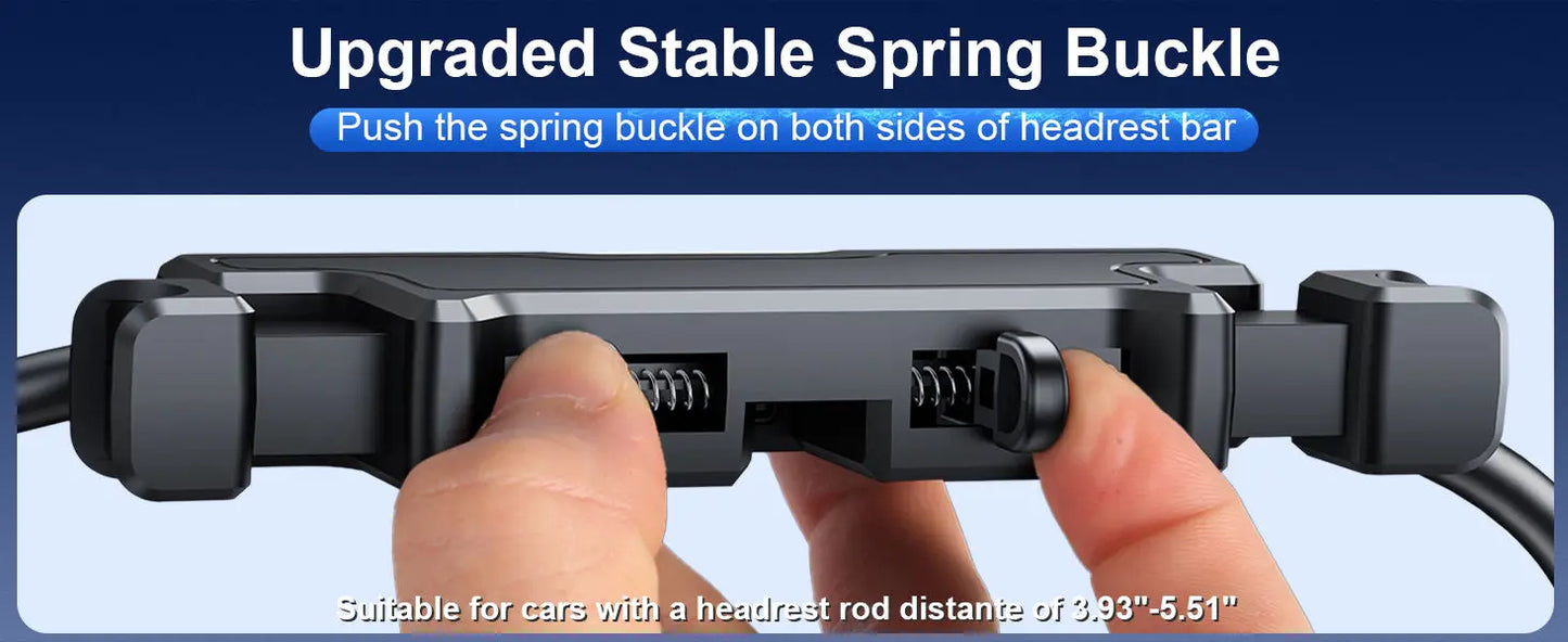 Car Dual-Head Rear USB Powered 360°Rotation Cooling Fan