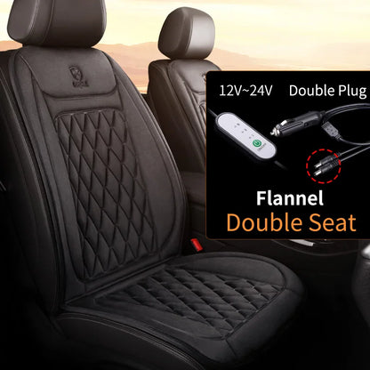 12/24v  Car Heated Seat Cover 30' Fast Heated Seat Protector Cushion